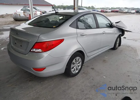 2016 Hyundai Accent Se z USA, uszkodzony, nr VIN KMHCT4AE8GU059186